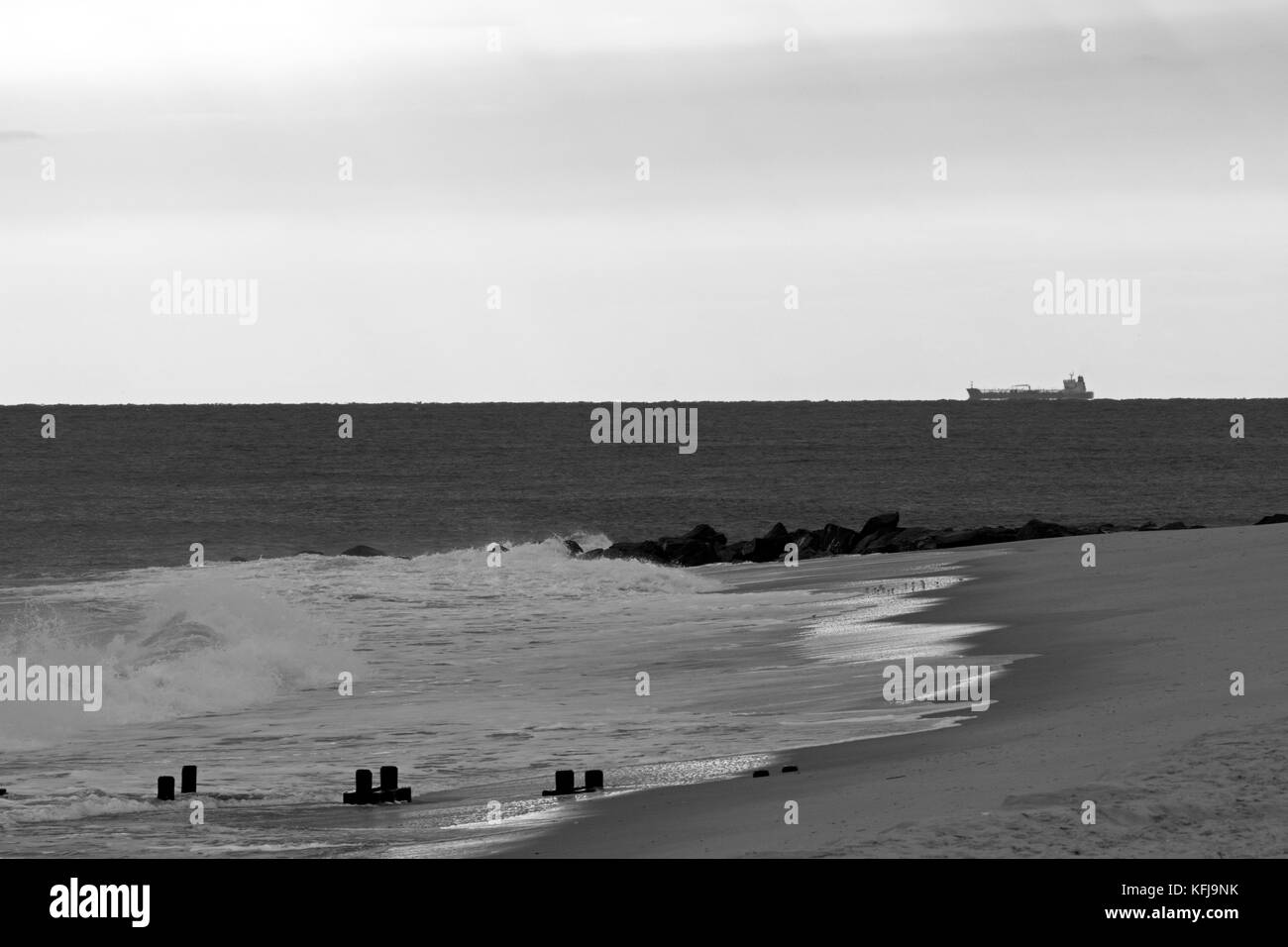 Il litorale di Cape May, New Jersey, STATI UNITI D'AMERICA Foto Stock