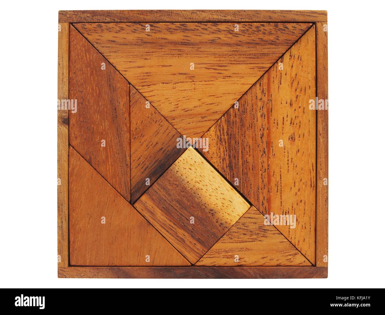Jeujura Tangram In Legno - Gioco Educativo Con Scatola Serigrafata - Prodotto In Francia, Dai 3 Anni - 2