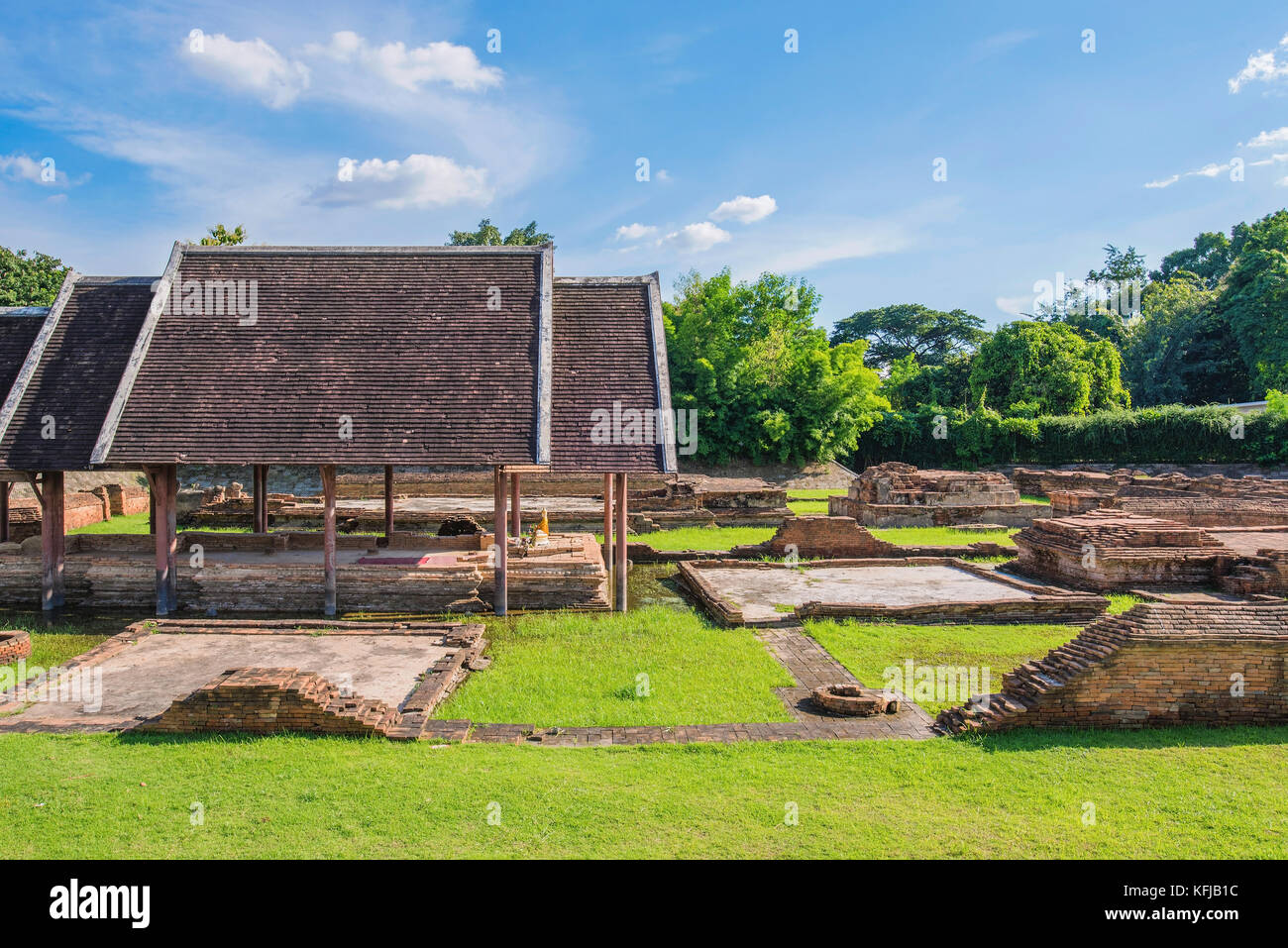 Wiang kum kam antiche rovine di templi in Thailandia Foto Stock