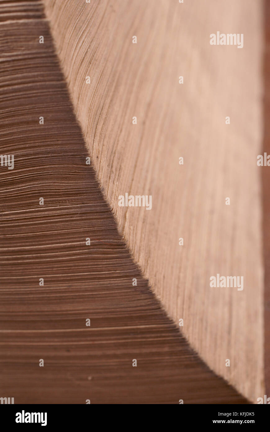 Pagine del xvii secolo prenota come sfondo di designer Foto Stock