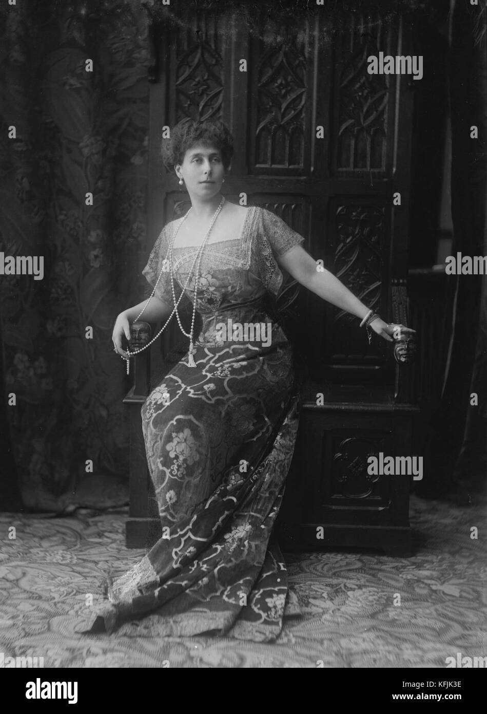 La Principessa Victoria Melita di Saxe-Coburg e Gotha, Granduchessa di Russia dal 1905. c.1910 Photo Taponier Photo12.com - Coll. Credito Taponier:Photo12/Coll. Taponier Foto Stock