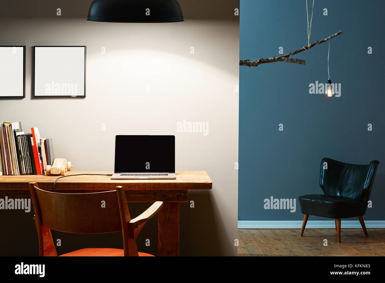 Creative interior design office e lounge Foto Stock
