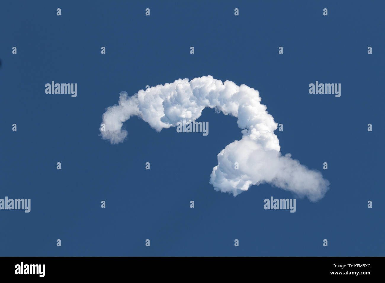 Lancio del razzo a NASA Kennedy Space Center, Florida. Lunedì, 30 ottobre 2017 a 334 p.m., SpaceX ha lanciato con successo la Koreasat-5un satellite da complessi di lancio 39A (LC-39A) alla NASA Kennedy Space Center, Florida Credit: Trevor Baker/Alamy Live News Foto Stock