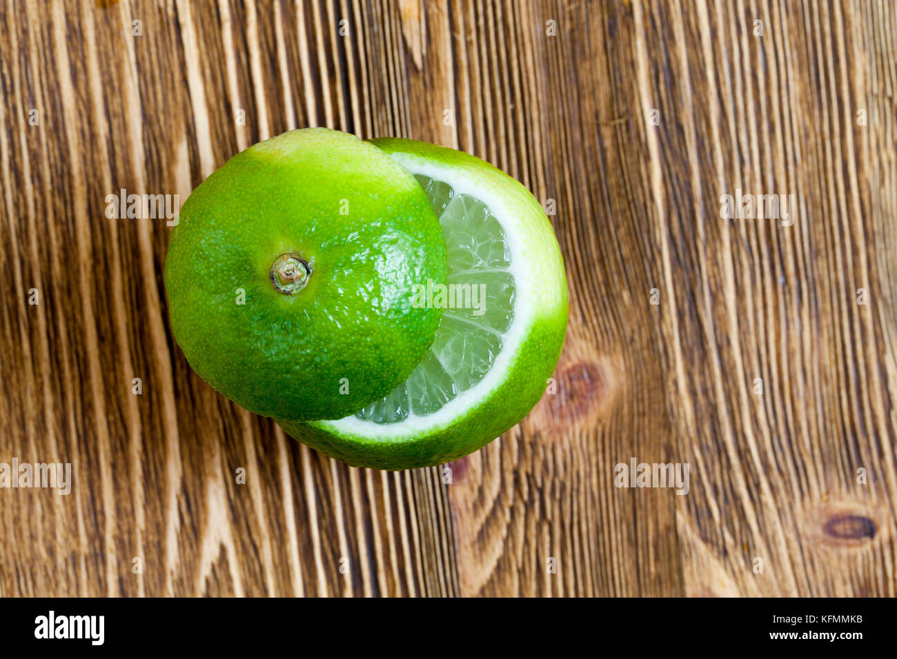Verde lime, close-up Foto Stock