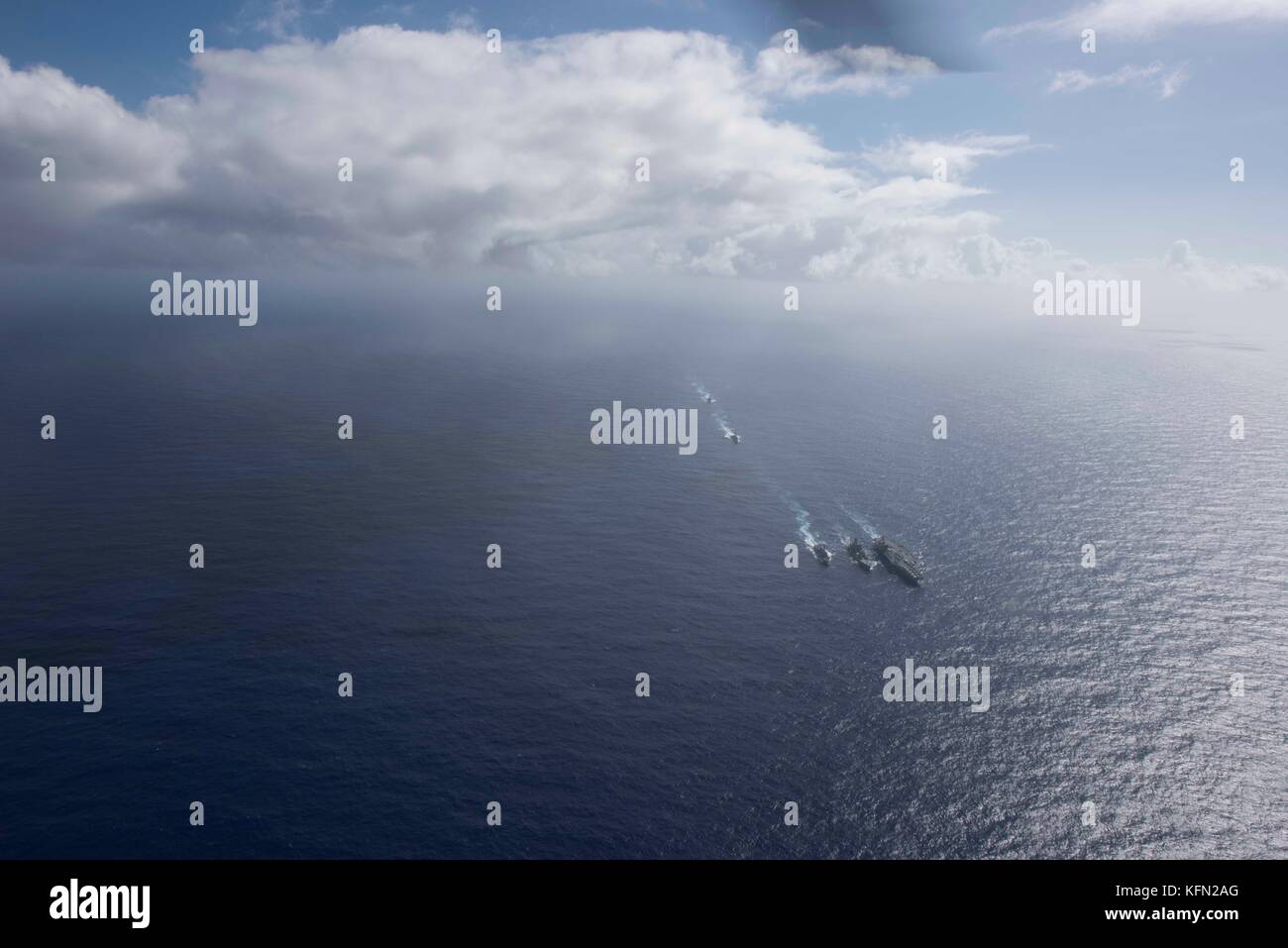 Formazione navale Foto Stock