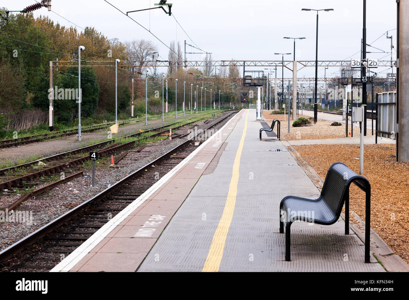 Castello di Northampton Stazione. Foto Stock