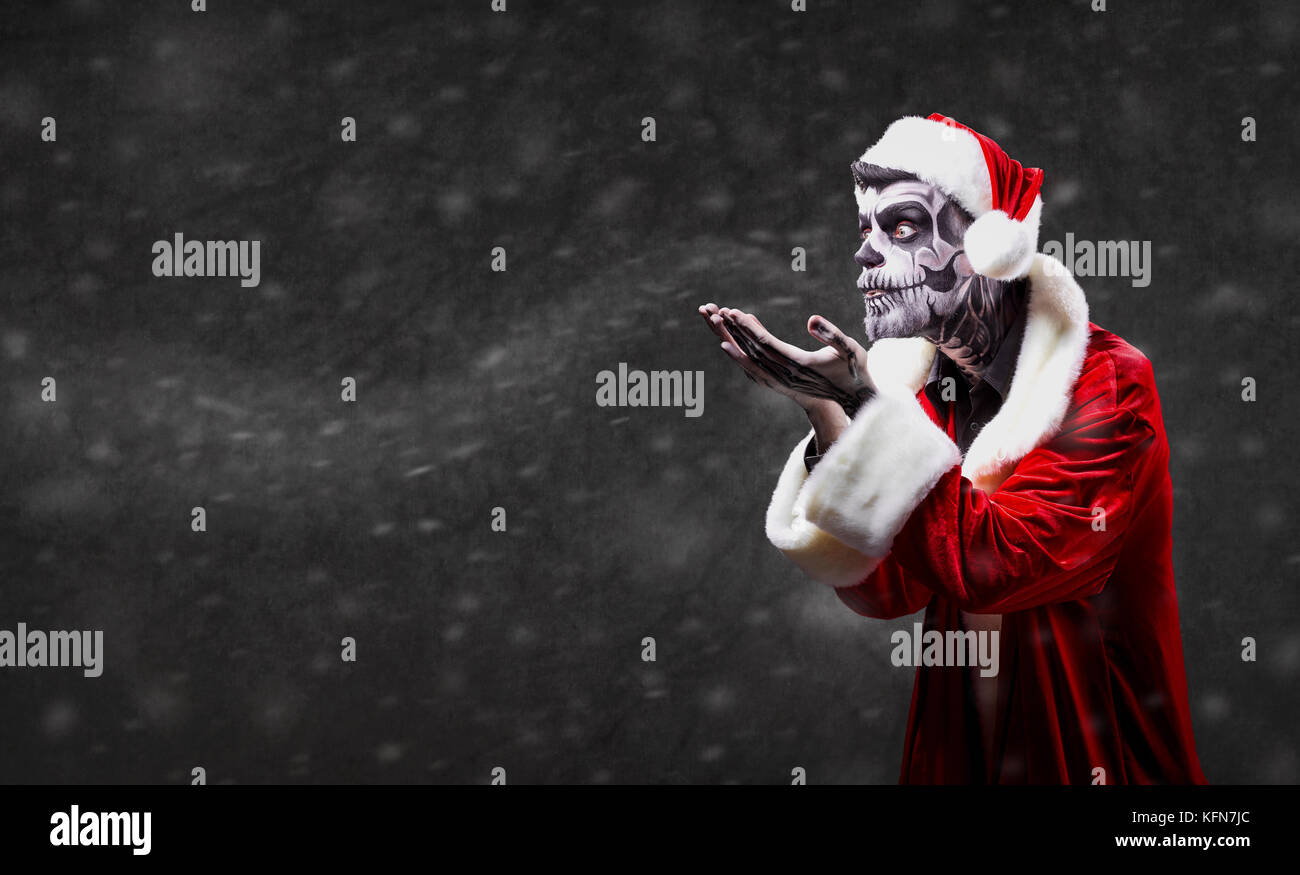 L'inferno babbo natale il natale. Foto Stock