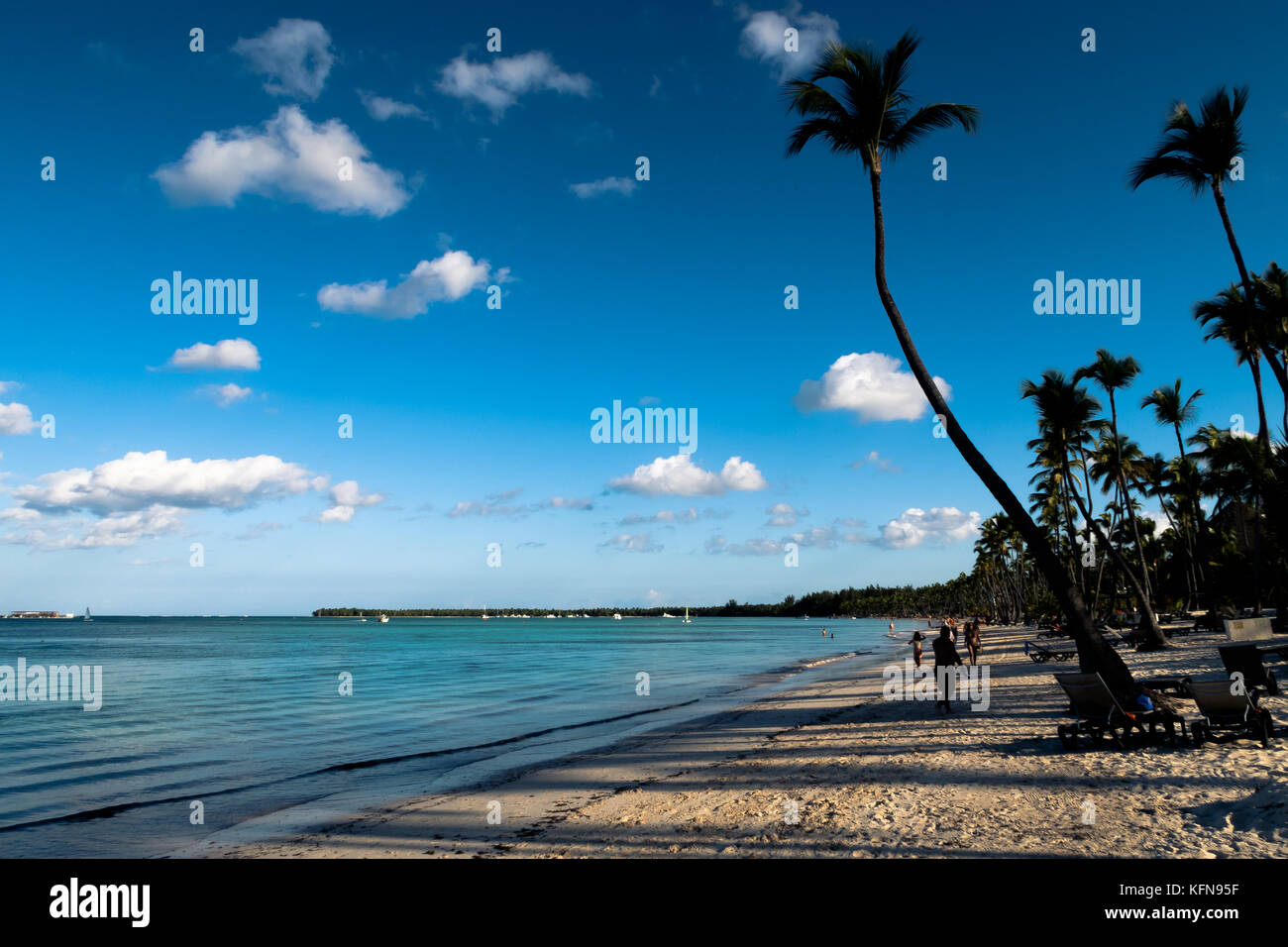 Punta cana Foto Stock