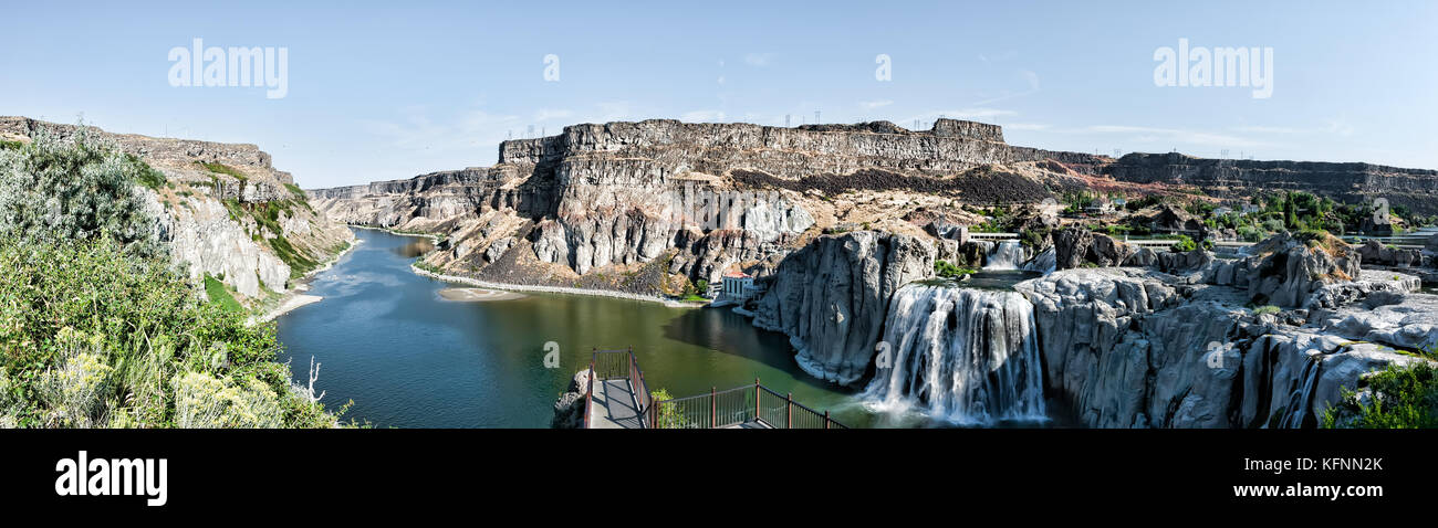 Shoshone Falls a Twin Falls, Idaho Foto Stock