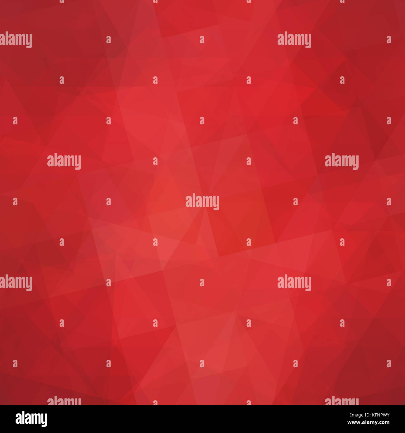 Un triangolo rosso e blocco sfondo pattern, lucida shiny sfaccettature o bassa poli design Foto Stock