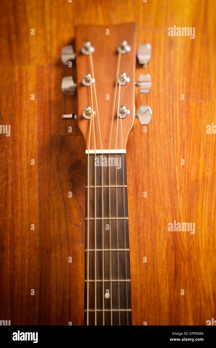 Classica chitarra acustica Foto Stock