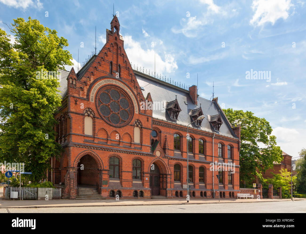 Scuola superiore Friderico Francisceum, Bad Doberan, Meclemburgo-Pomerania Occidentale, Germania Foto Stock