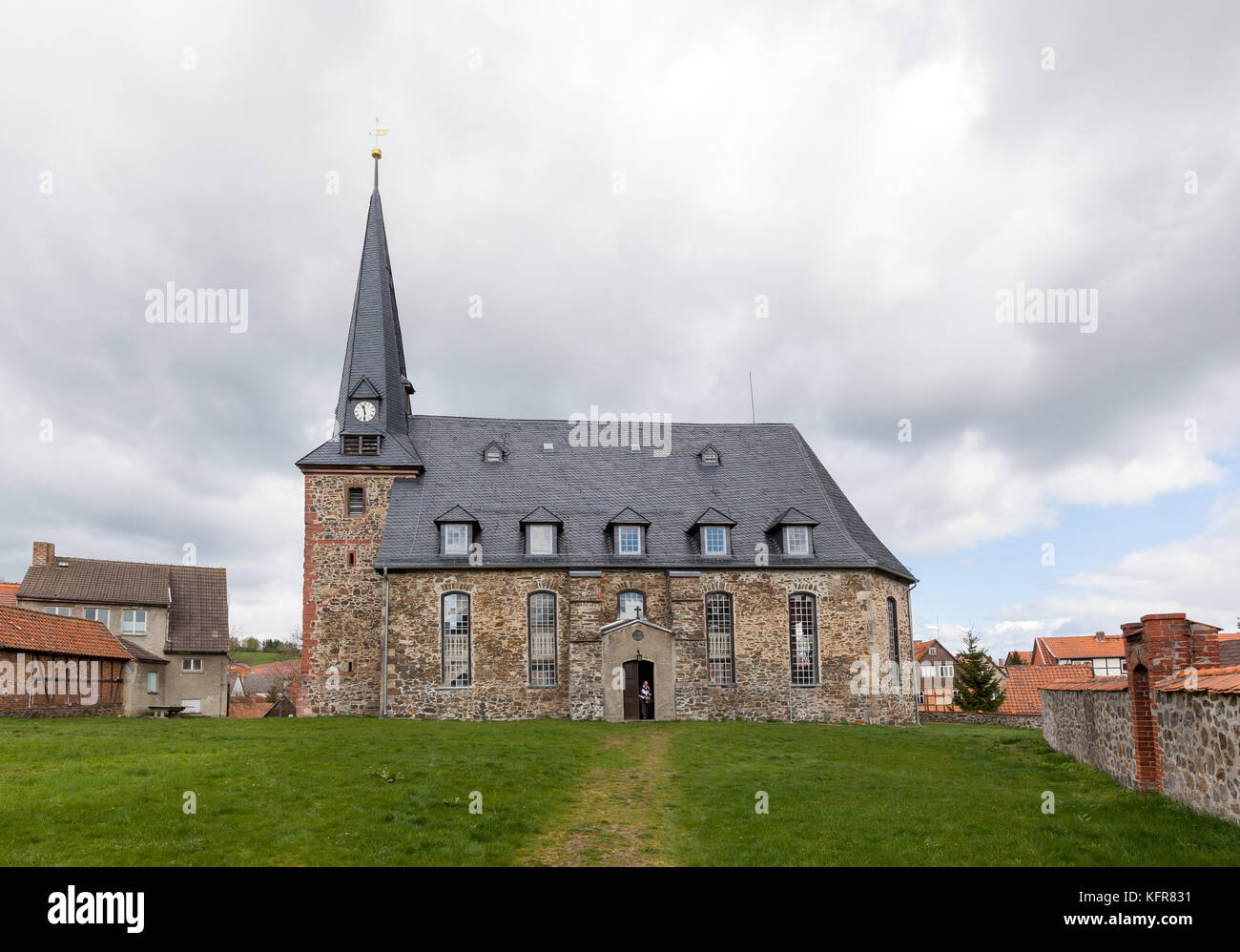 Kirche Königerode Sankt Andreas Foto Stock