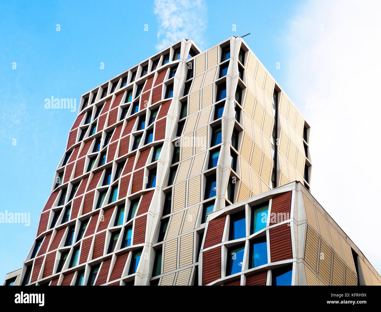 Pura Aldgate alloggi per studenti, Whitechapel -= di Londra - Inghilterra Foto Stock