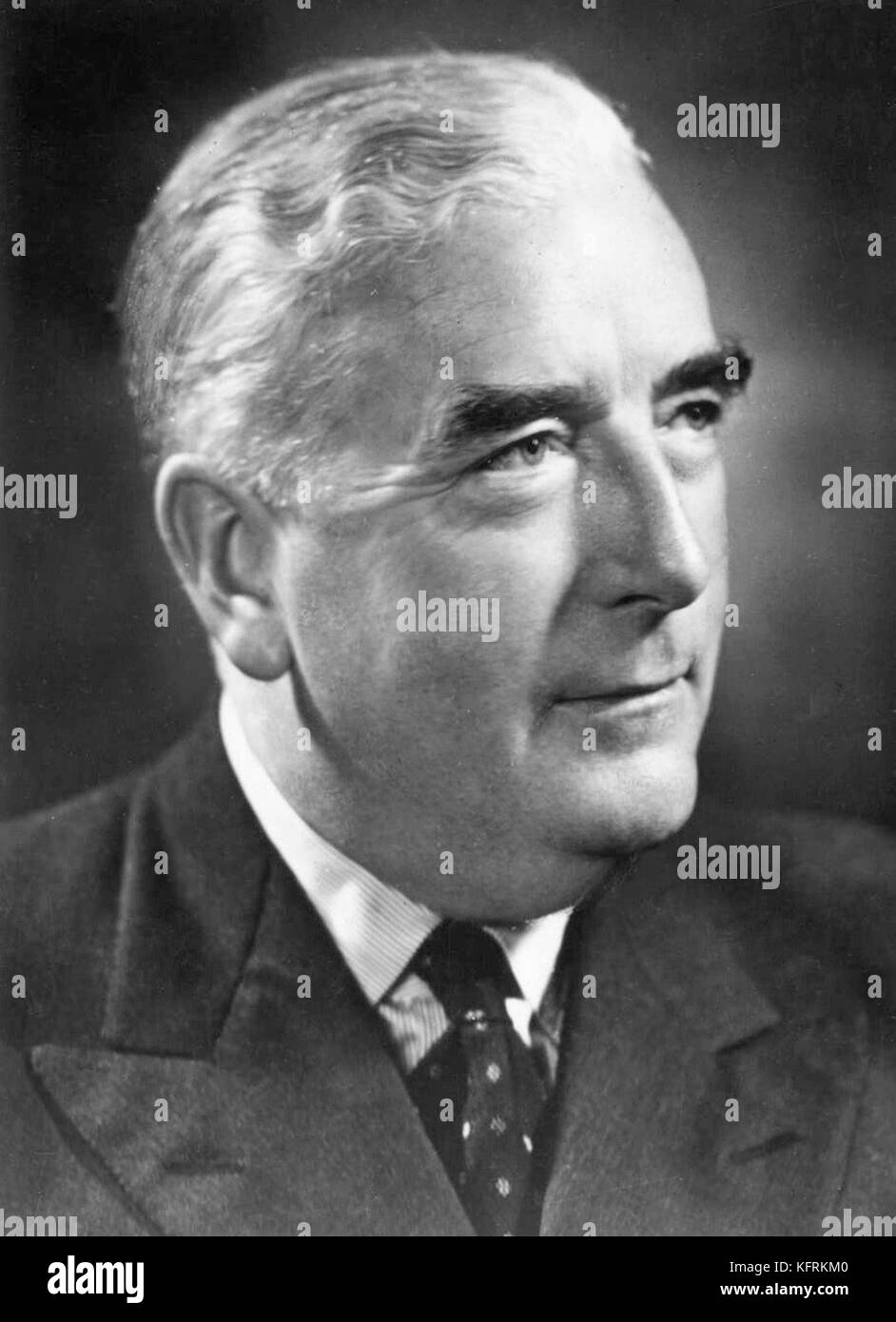Sir Robert gordon menzies, (20 dicembre 1894 - 15 maggio 1978), il primo ministro dell'Australia dal 1939 al 1941 e di nuovo dal 1949 al 1966 Foto Stock