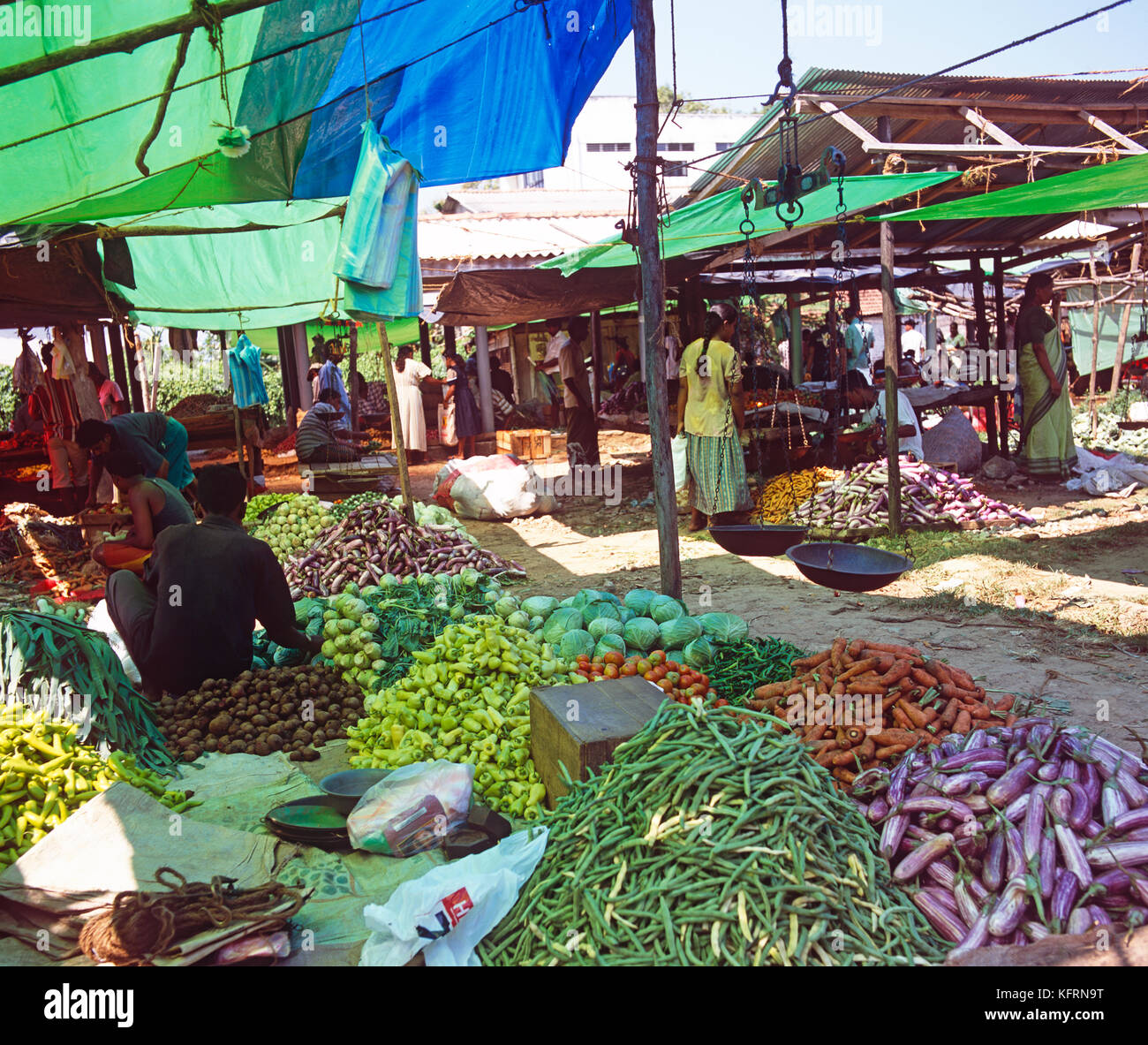 Berber Mercato Ortofrutticolo Marocco Foto Stock