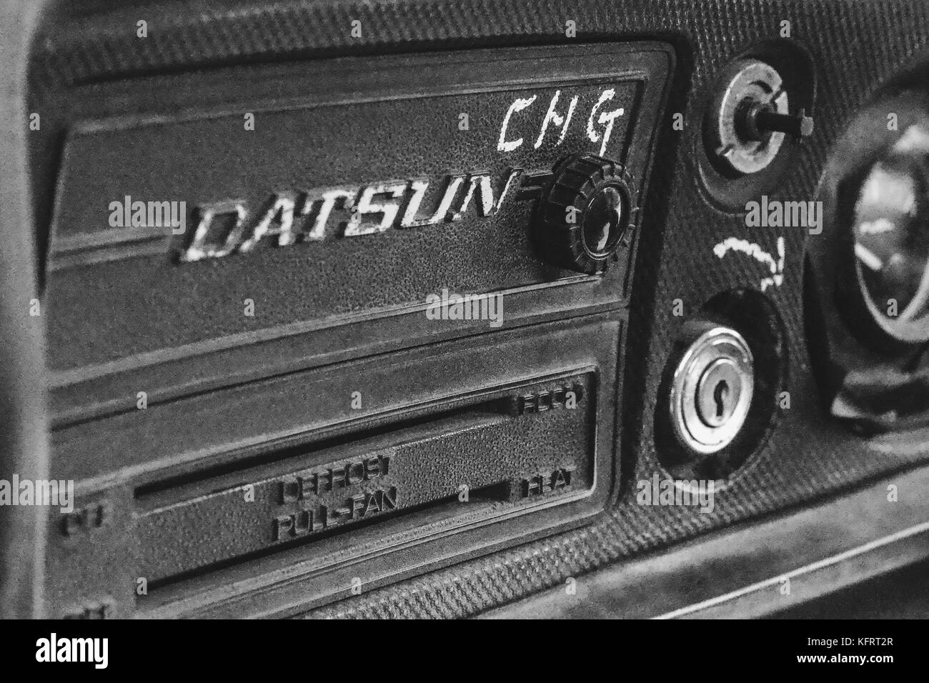 Datsun 1300 nuova immagine Foto Stock