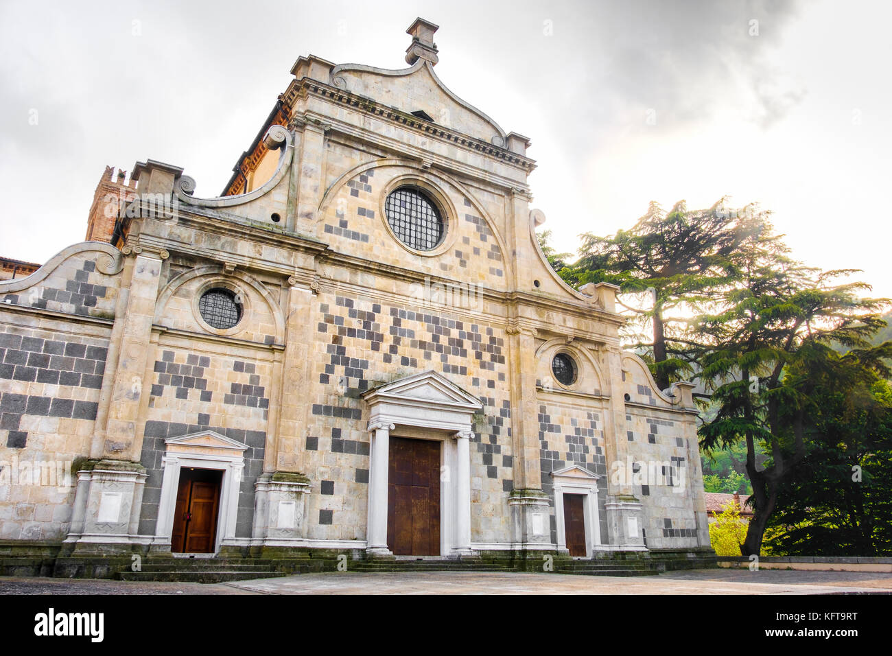 Abbazia di Praglia facciata (abbazia di Praglia) colli euganei - Padova (colli euganei - Padova - Italia Foto Stock