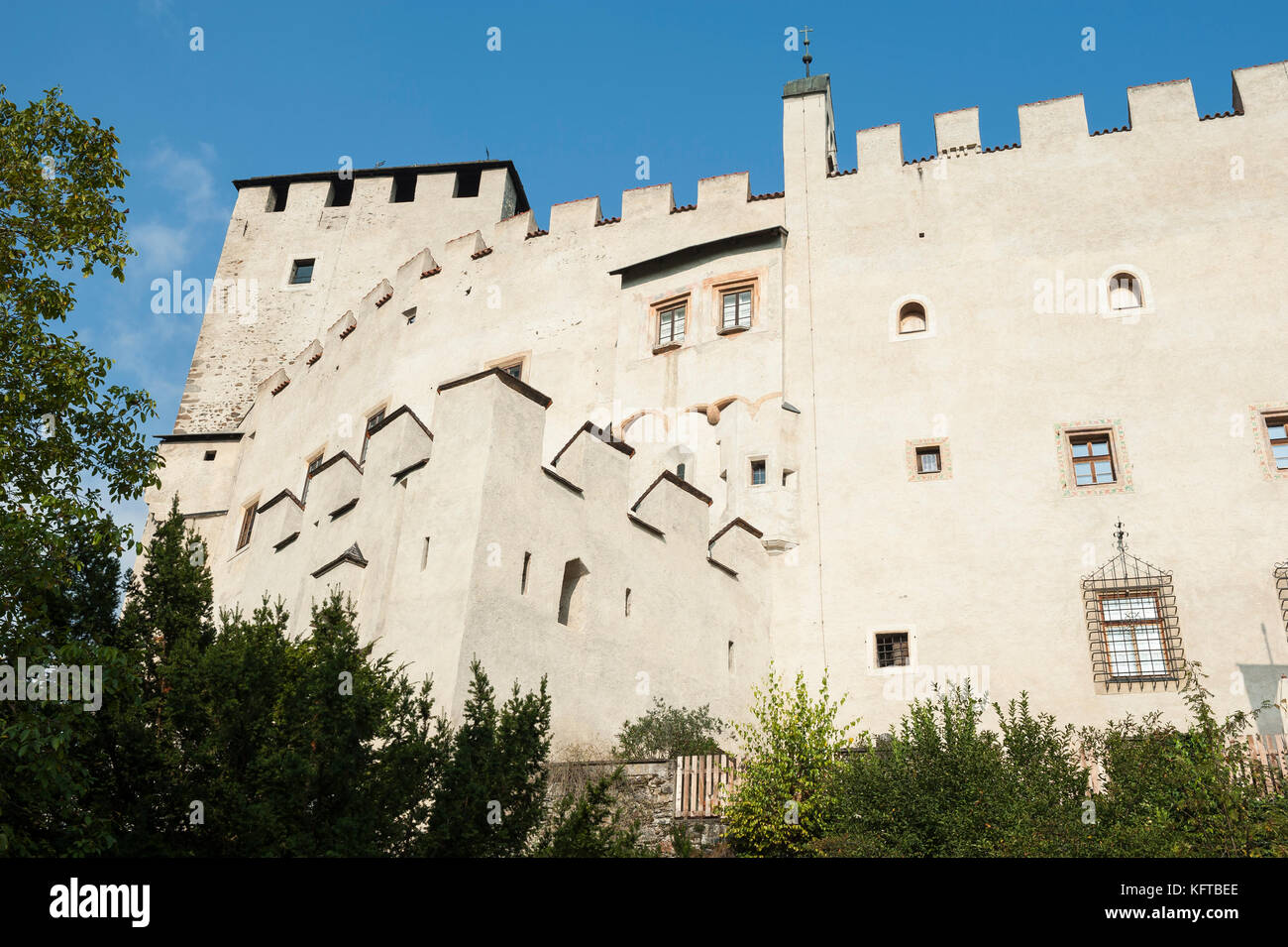 Il Castello Bruck a Lienz in Tirolo, Austria, Europa Foto Stock
