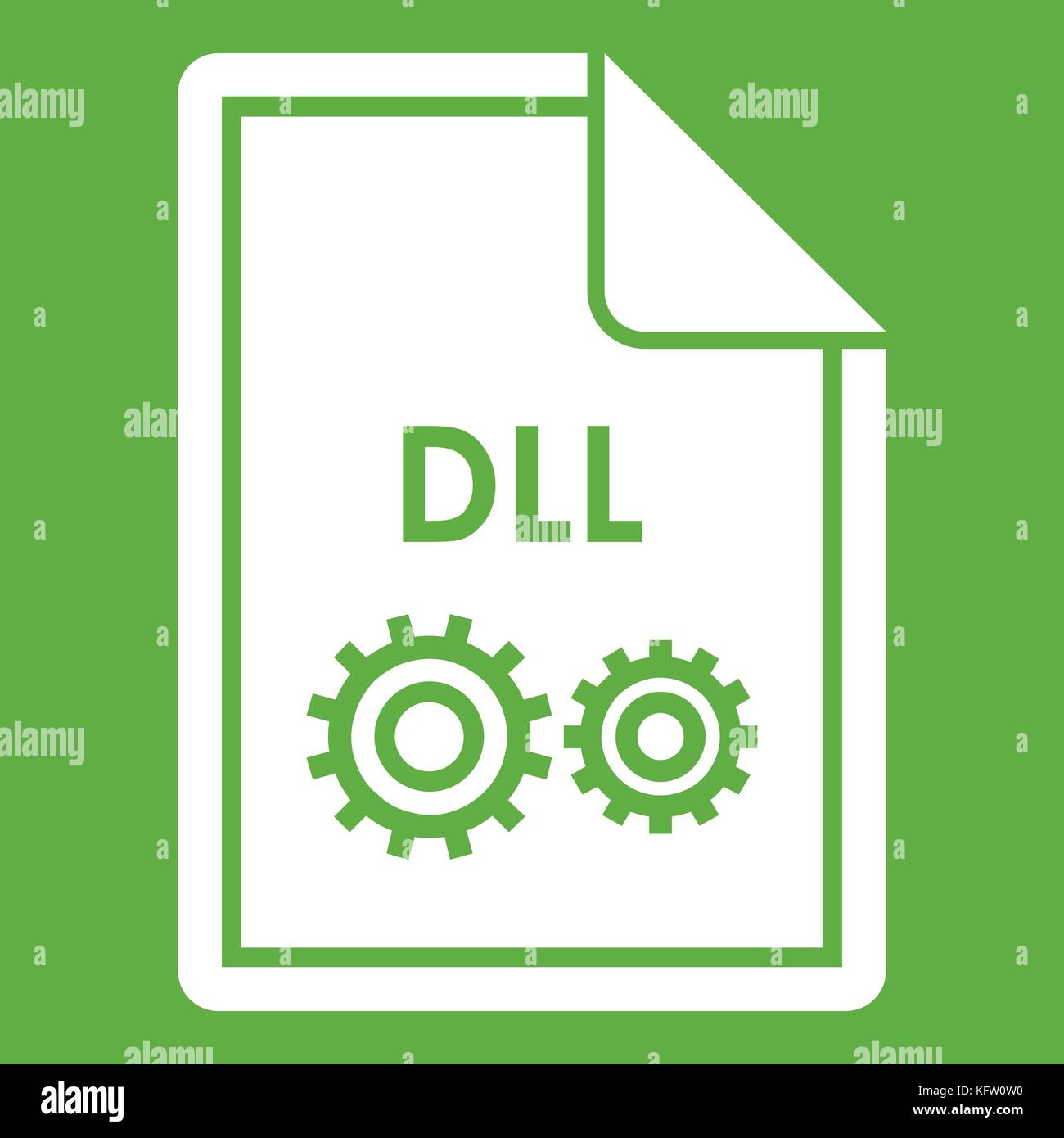 Dll file extension icon icon immagini e fotografie stock ad alta ...