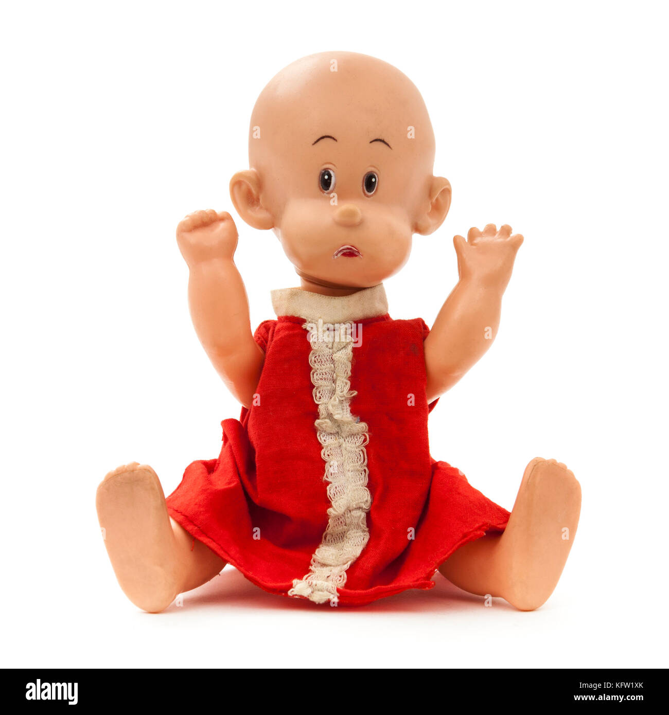 Vintage anni sessanta Perfekta in plastica dura e la bambola, made in Hong Kong Foto Stock