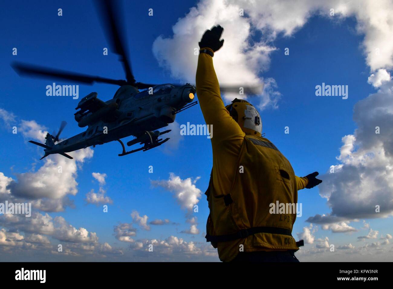 AH-1Z Viper elicottero Foto Stock