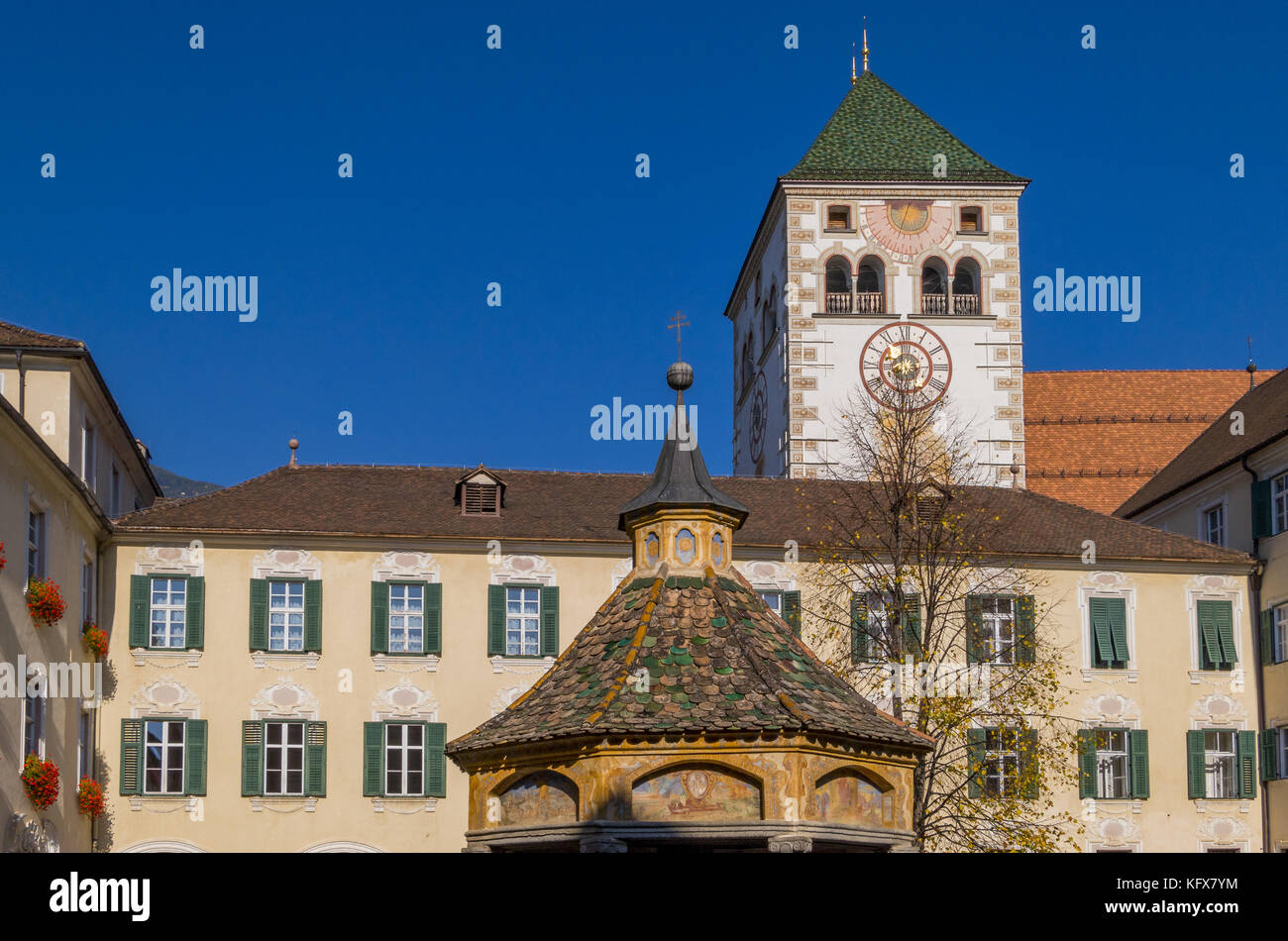 Abbazia di Novacella a Bressanone Alto Adige - Italia Foto Stock