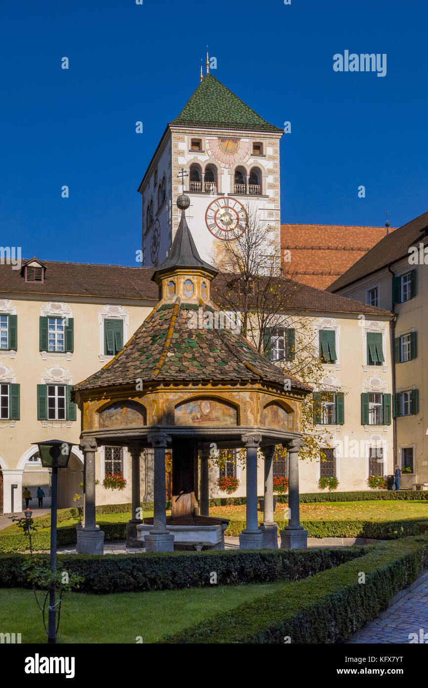 Abbazia di Novacella a Bressanone Alto Adige - Italia Foto Stock