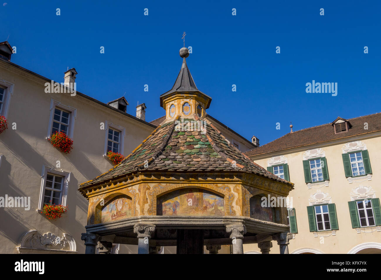 Abbazia di Novacella a Bressanone Alto Adige - Italia Foto Stock