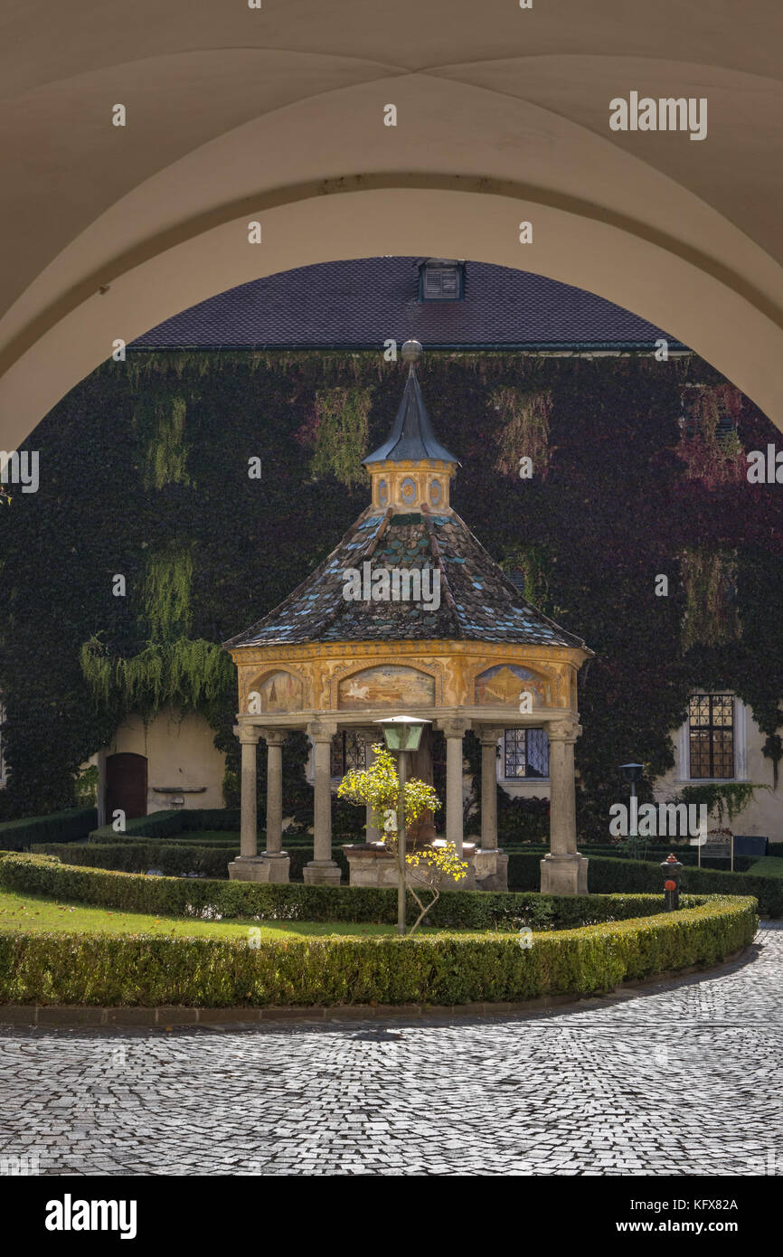 Abbazia di Novacella a Bressanone Alto Adige - Italia Foto Stock