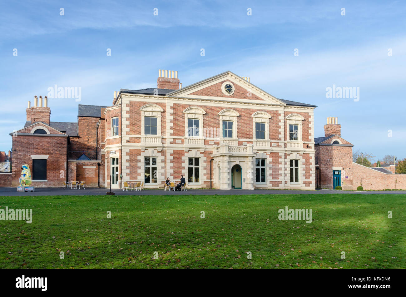 Lightwoods House e Parco in Bearwood. La casa è di grado 2 elencati e ha appena subito un £ 5 milioni per la ristrutturazione Foto Stock