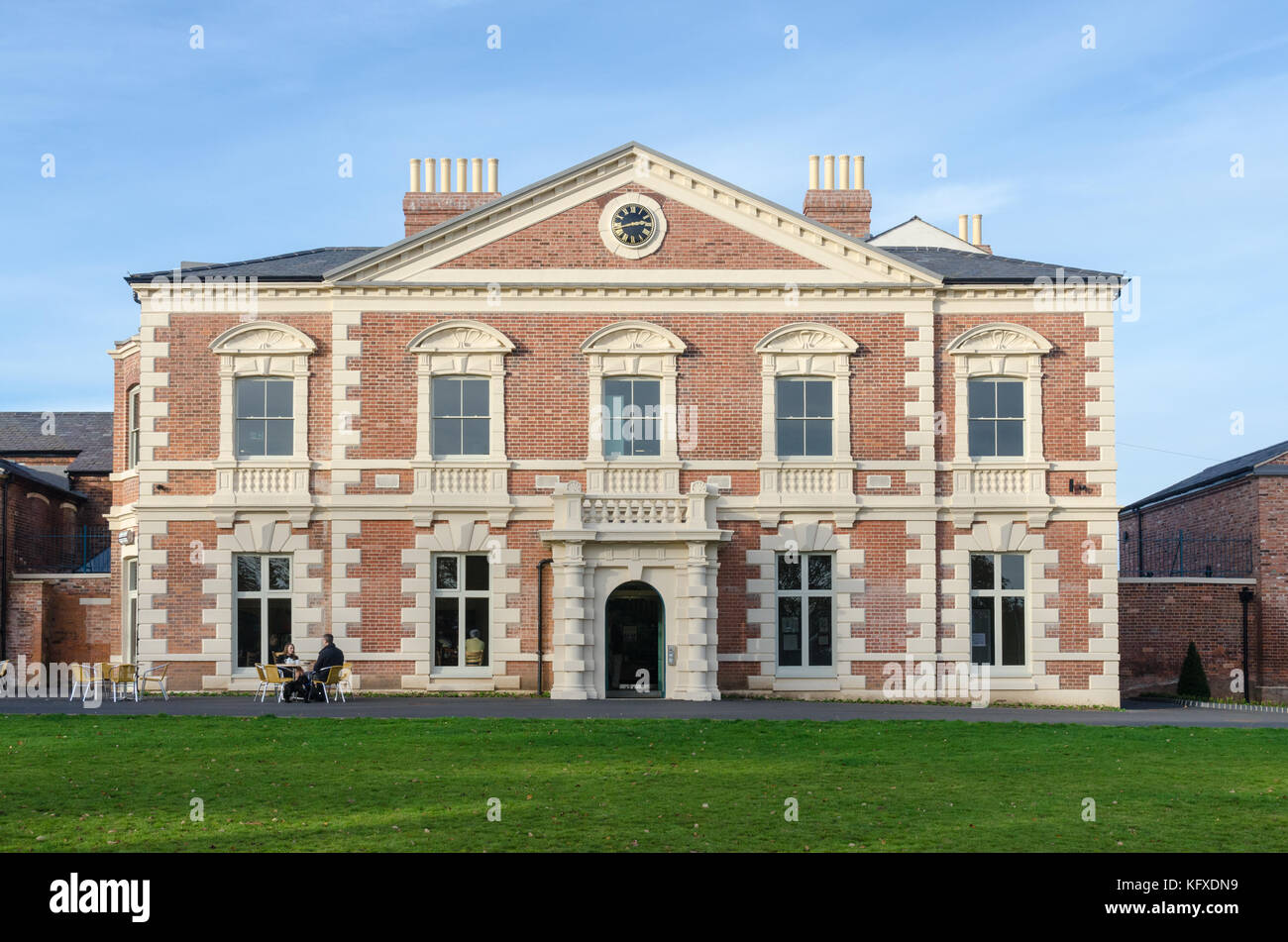 Lightwoods House e Parco in Bearwood. La casa è di grado 2 elencati e ha appena subito un £ 5 milioni per la ristrutturazione Foto Stock