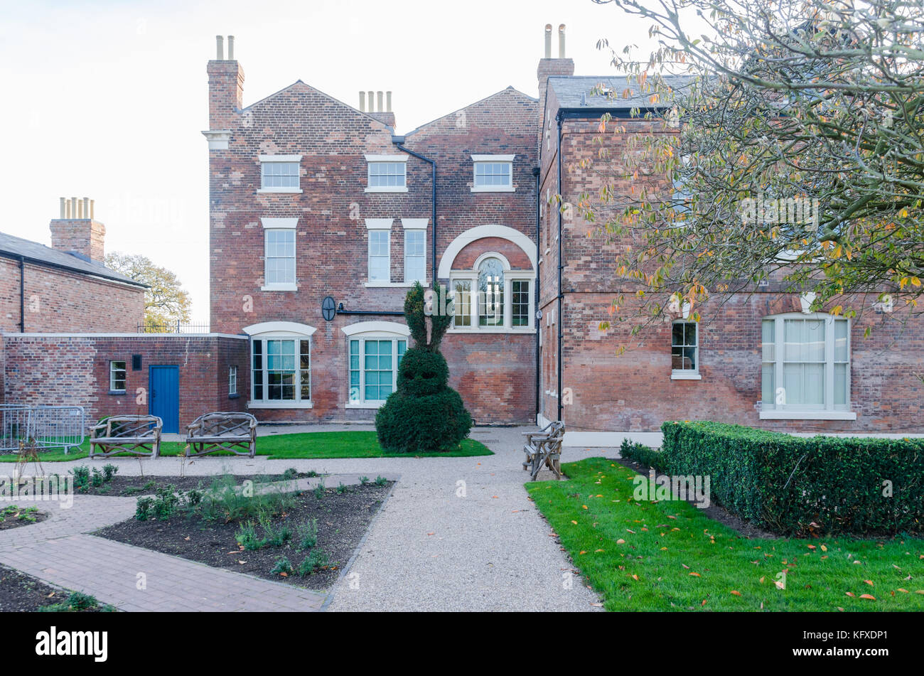 Il giardino di Shakespeare a Lightwoods House e Parco in Bearwood. La casa è di grado 2 elencati e ha appena subito un £ 5 milioni per la ristrutturazione. Foto Stock