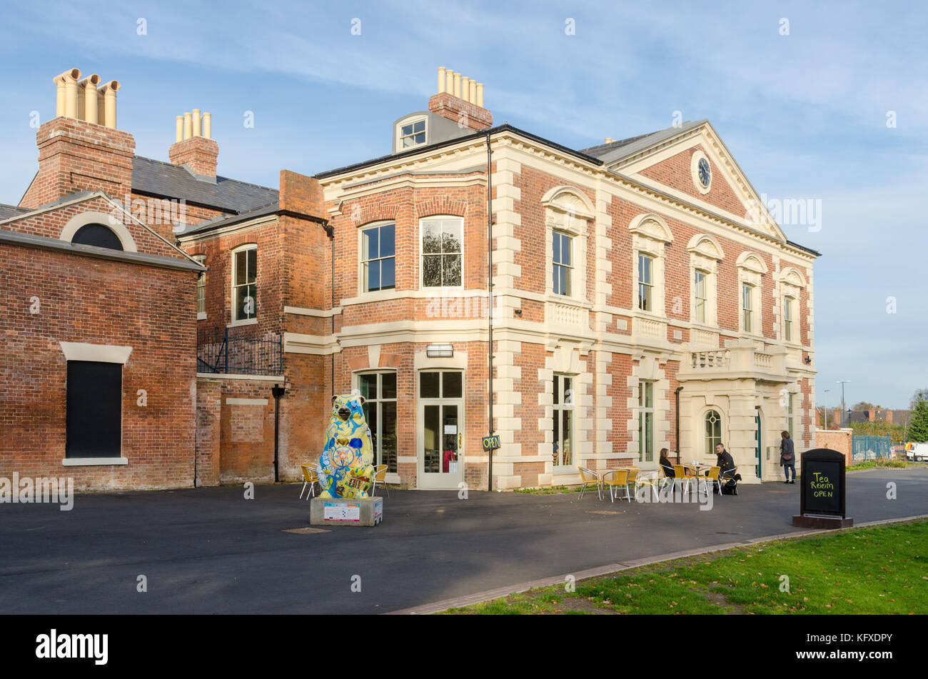 Lightwoods House e Parco in Bearwood. La casa è di grado 2 elencati e ha appena subito un £ 5 milioni per la ristrutturazione Foto Stock