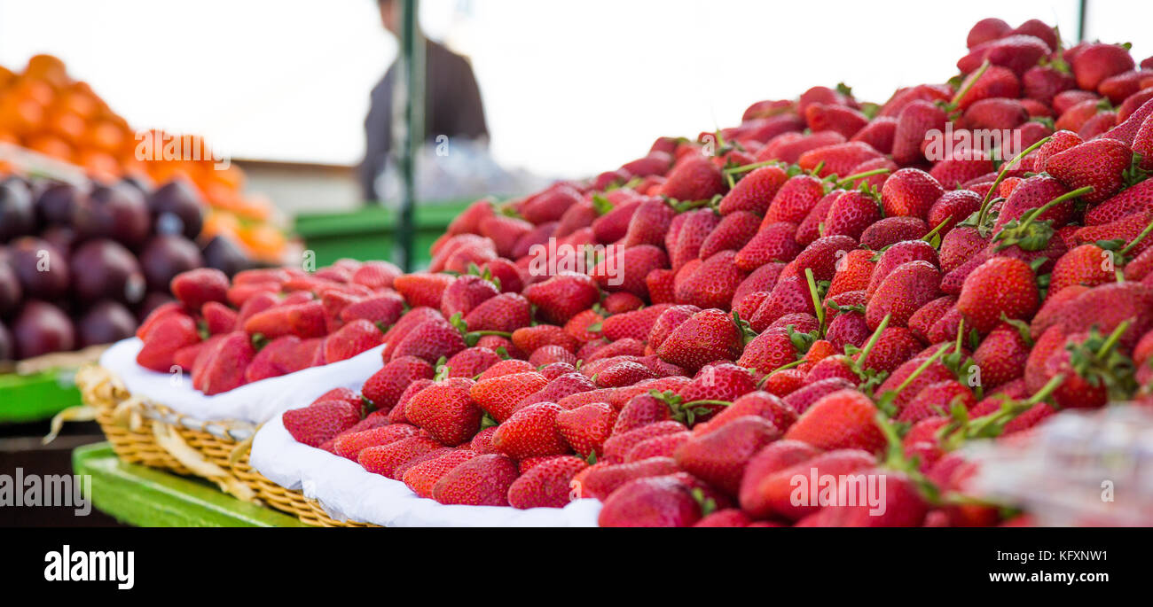 Dolce fragola Foto Stock