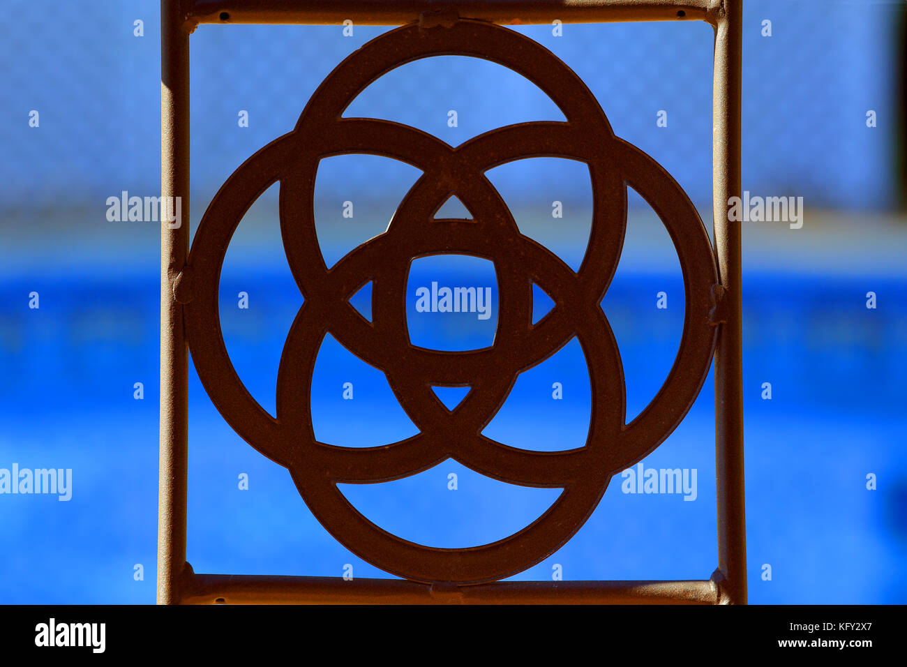 parte posteriore della presidenza Foto Stock