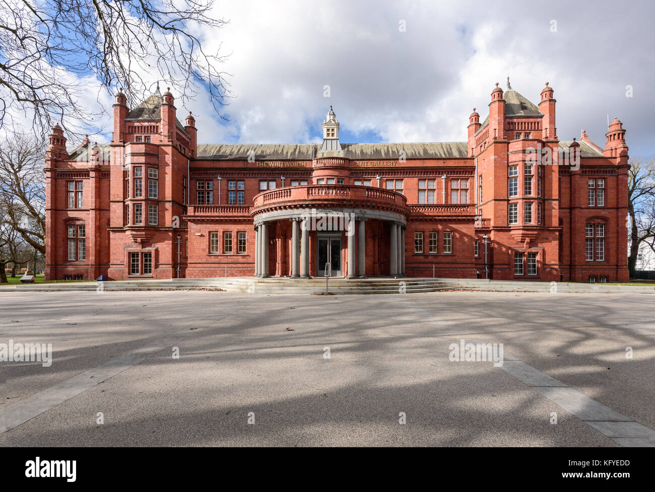 La whitworth è una galleria d'arte a Manchester in Inghilterra, contenente circa 55.000 voci nella sua collezione. Foto Stock