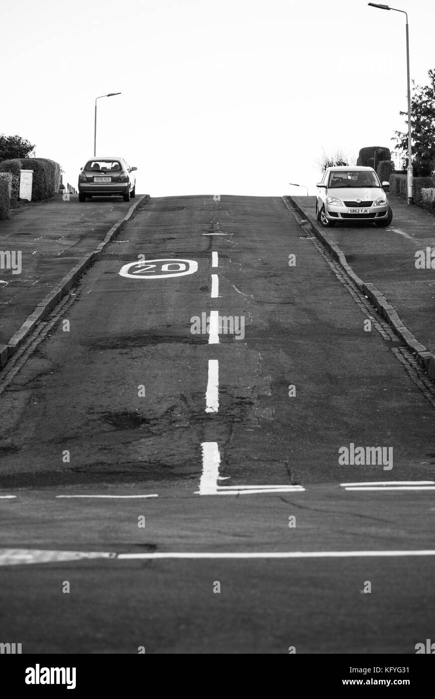 strada Foto Stock