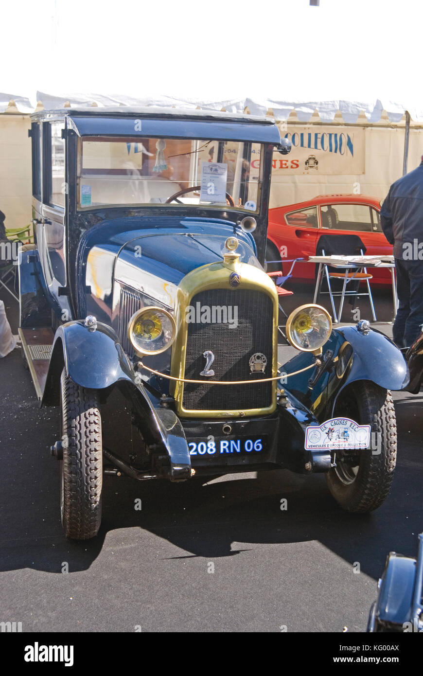 11 MARZO: MONACO MOTOR LEGEND 2012. Fiera internazionale per collezionisti e professionisti di auto d'epoca. Citroen B14F 1927 Foto Stock