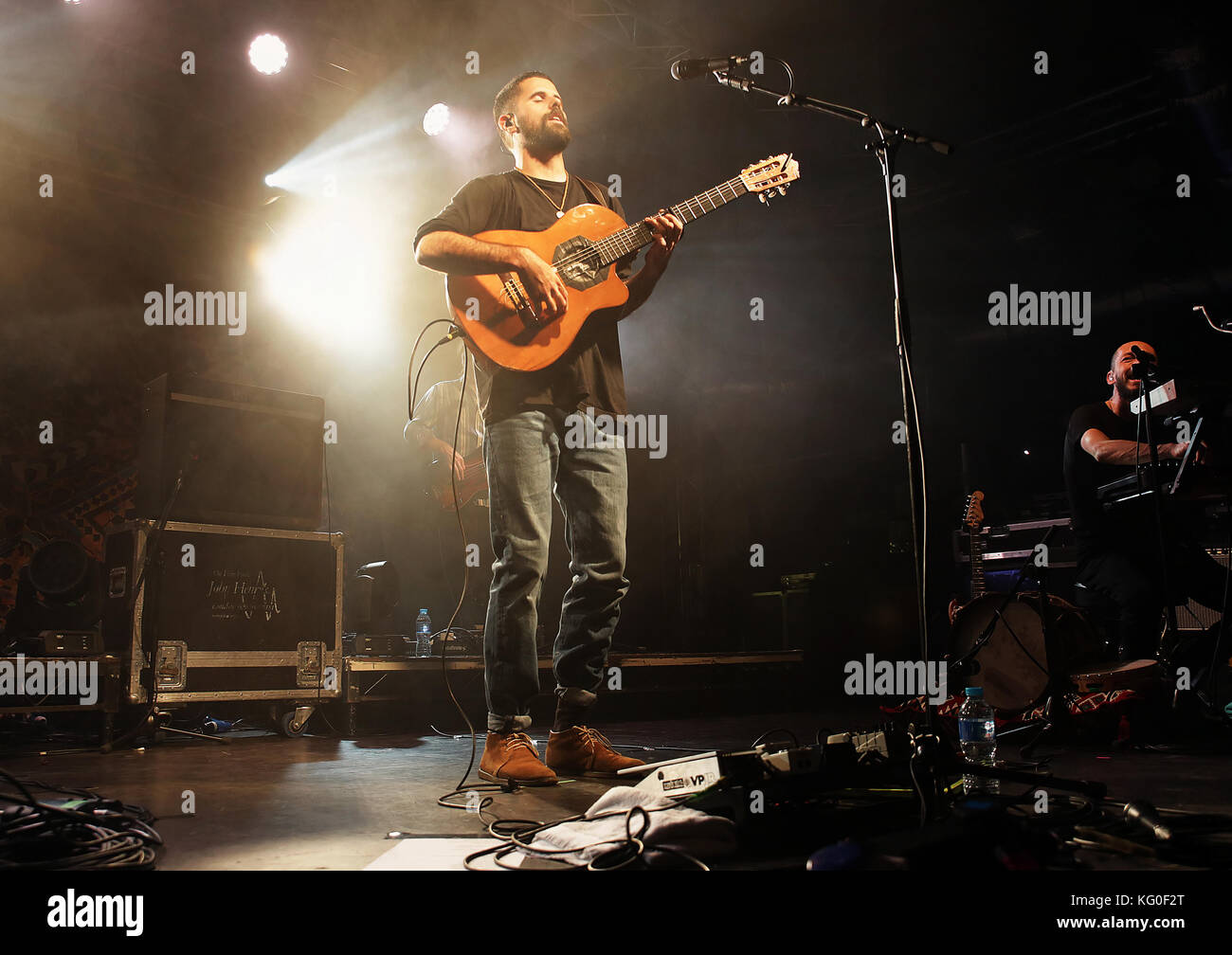 Nick Mulvey si esibisce dal vivo alla Liverpool O2 Academy con: Nick Mulvey dove: Liverpool, Regno Unito quando: 01 ottobre 2017 Credit: Sakura/WENN.com Foto Stock