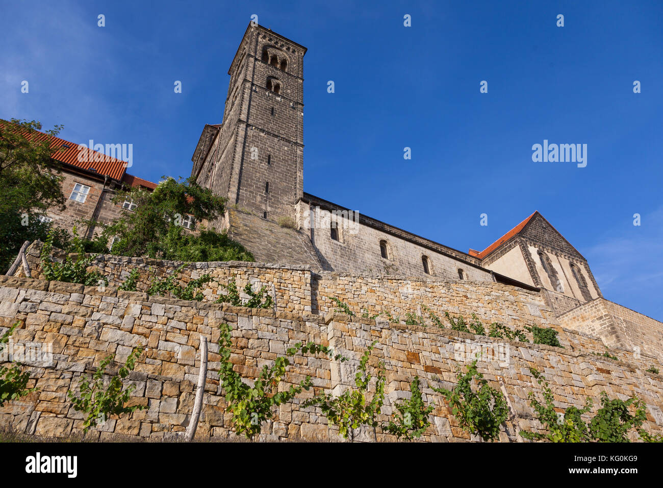 Weltkulturerbe Harz Quedlinburg Foto Stock