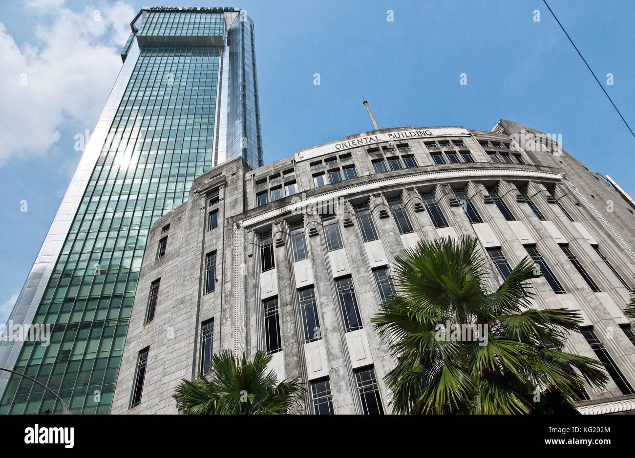 Kuala Lumpur, Malesia : Wisma Lee gomma - Bank Bumiputra Building , ex edificio orientale Foto Stock