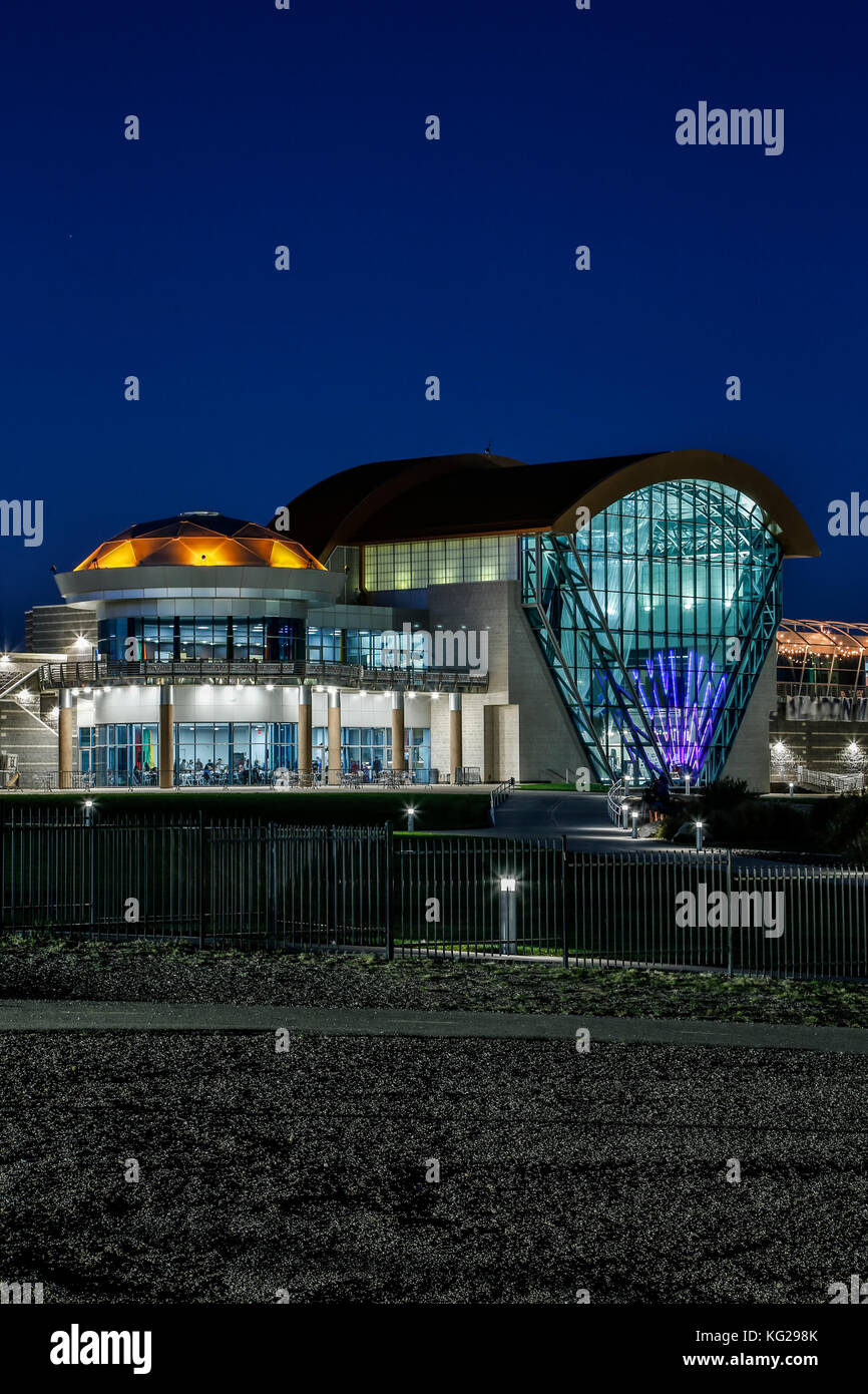 Anderson-Abruzzo International Balloon Museum di Albuquerque, Nuovo Messico USA Foto Stock