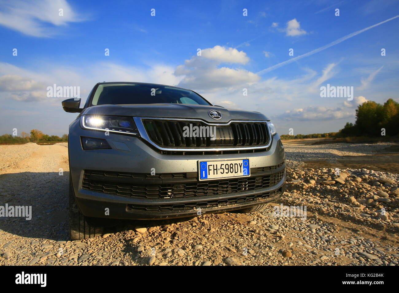 Skoda kodiaq MY2018 Foto Stock