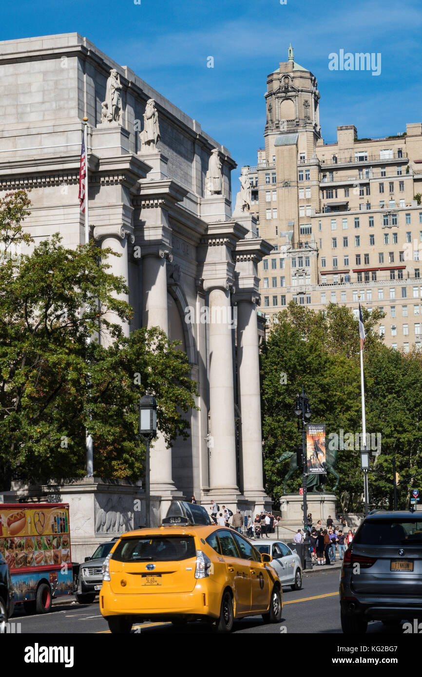 Il Museo Americano di Storia Naturale a New York, Stati Uniti d'America Foto Stock