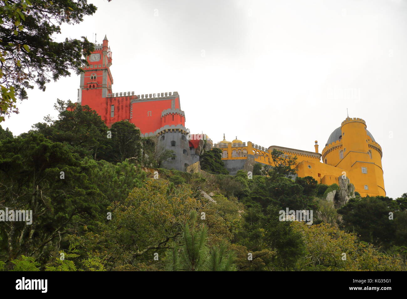 Palacio Nacional da Pena, Sintra, Portogallo Foto Stock