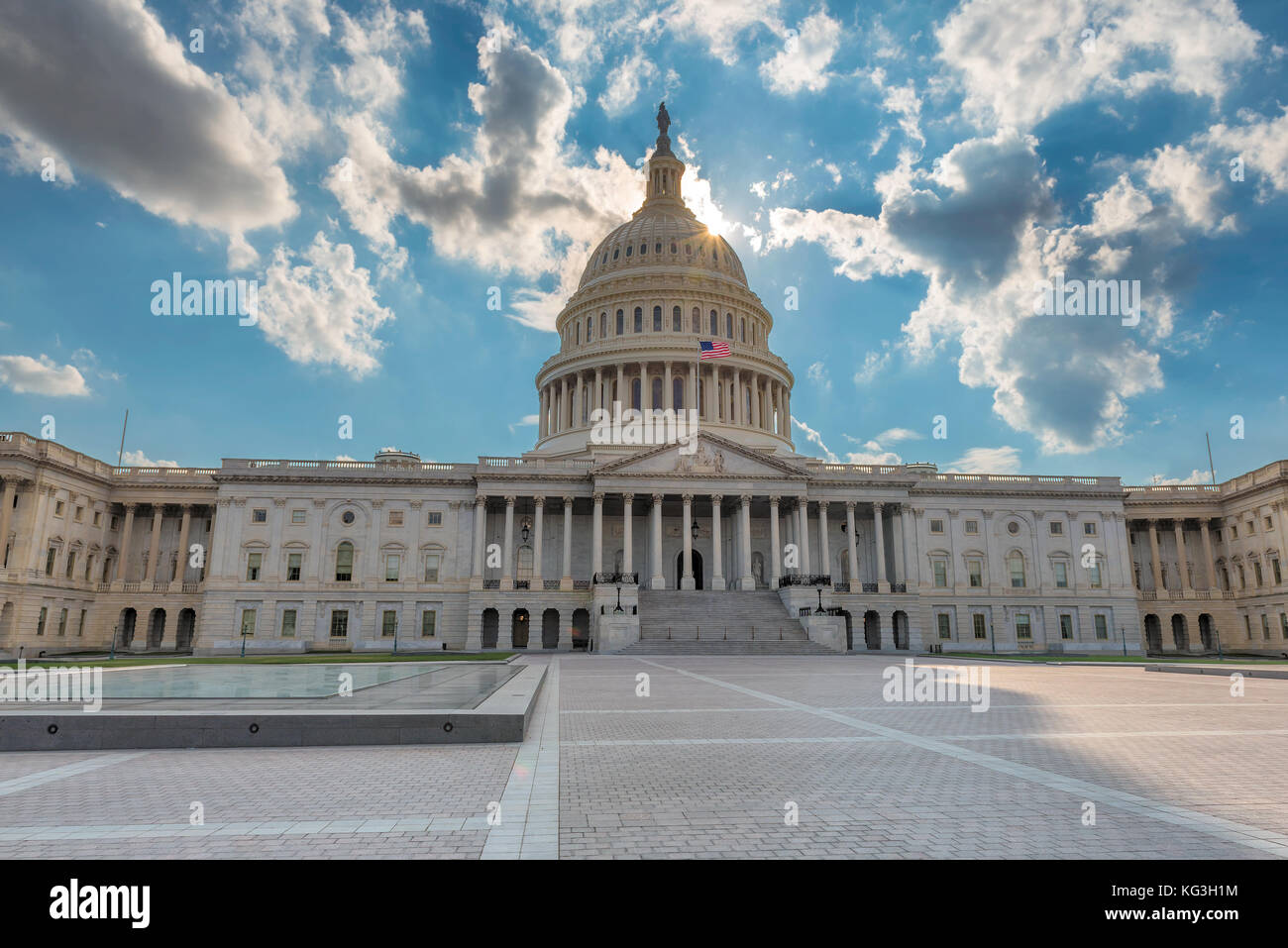 Noi Capitol Building a giornata di sole - Washington dc stati uniti Foto Stock