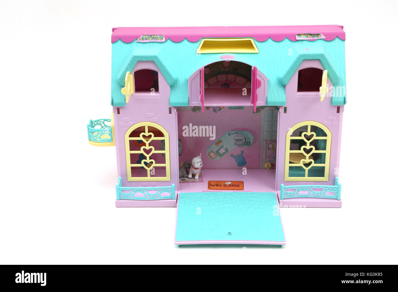 Vintage degli anni novanta Toy BBC Animal Hospital Adotion Pet Centre Foto Stock