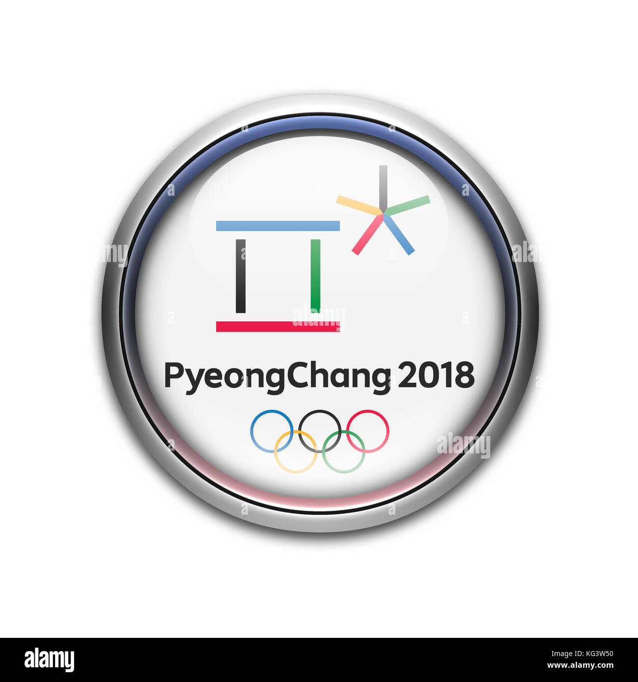 Pyeong Chang 2018 Foto Stock