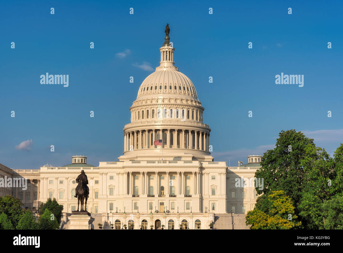 Noi Capitol Building a giornata di sole - Washington dc stati uniti Foto Stock